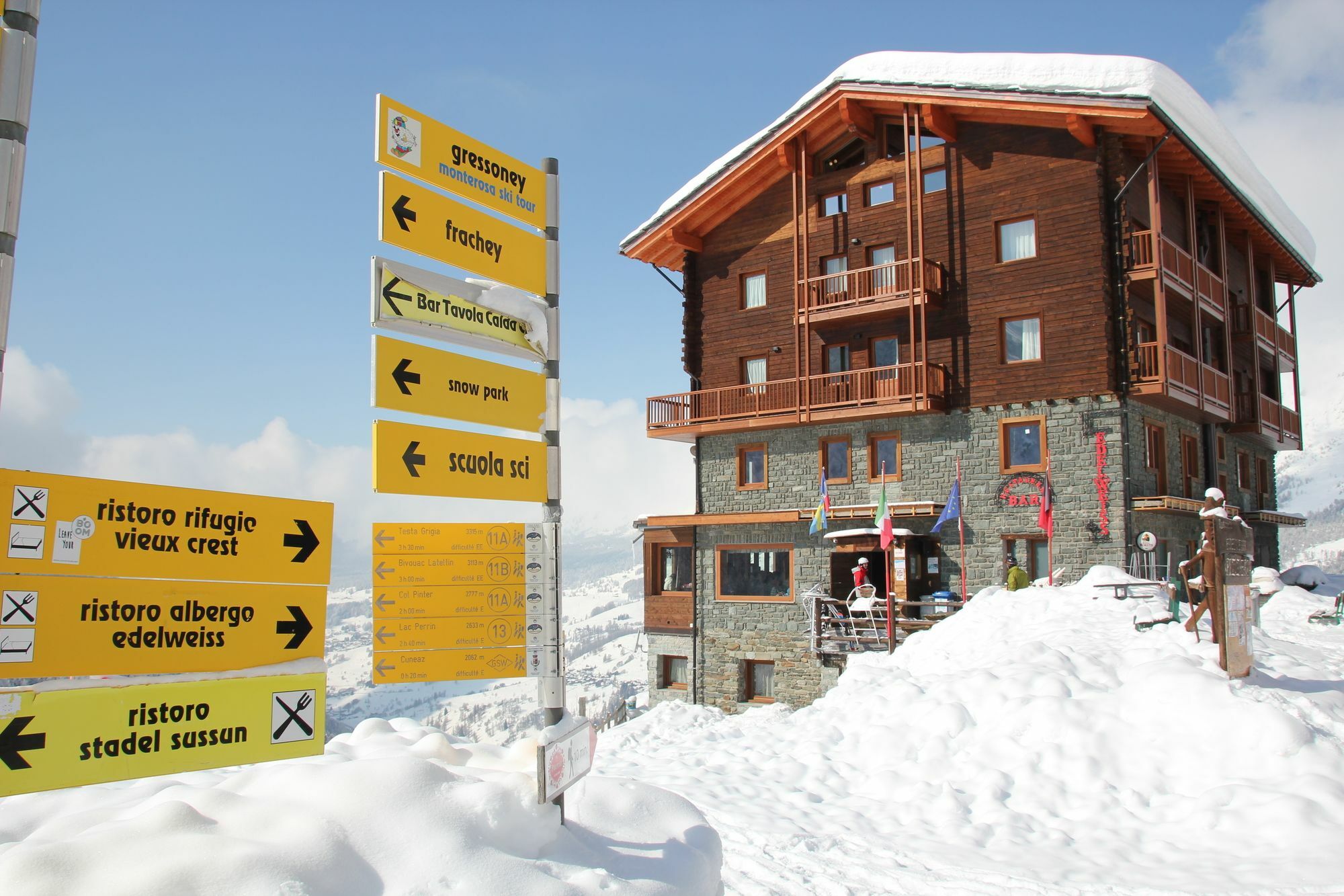 Maison Fosson Aparthotel Champoluc Exterior foto